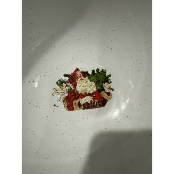 Vintage Hallmark Christmas Bowl, Plate and Mug Set Just In Time For The Holidays - Picture 7 of 11